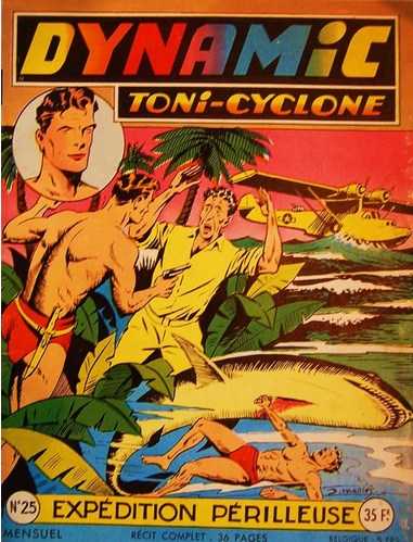 Scan de la Couverture Dynamic Toni Cyclone n 25